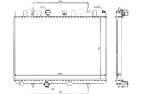 фото thumb №2, Citroen c3 05-09 dv6 1.6 109km радиатор wody