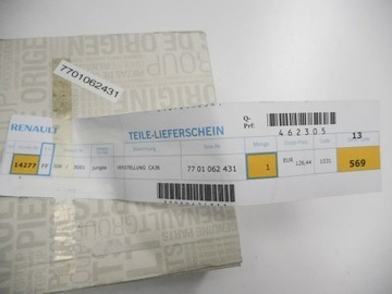 фото thumb №11, Рычаг, колонка рулевая renault clio iii оригинальный номер 7701062431