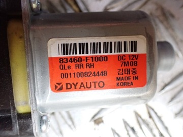 фото thumb №5, Двигунчик скла праві зад kia sportage iv 2018r 1.6 wd 83460-f1000 10999