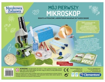 MIKROSKOP EDUKACYJNY AKCESORIA Clementoni