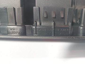 фото thumb №5, Vw golf iv 4 97-06 решітка повітропровід повітря середня оригінальний номер 1j0819728c