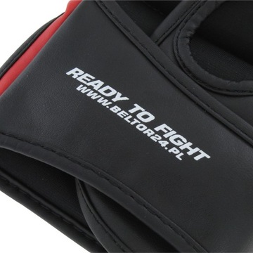 ПЕРЧАТКИ ДЛЯ ТРЕНИРОВКИ ММА BELTOR PROFESSIONAL GLADIUS RED размер M