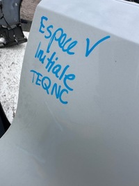 фото thumb №9, Espace v initiale бампер задня задній 6 pdc білий перламутр teqnc