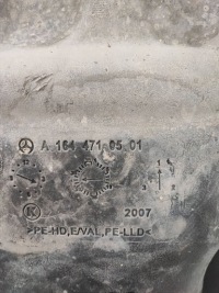 фото thumb №8, Mercedes-benz ml w164 2009 бак пального