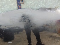 фото thumb №9, Капот крышка двигателя vw golf vi lc9x прямая демонтаж