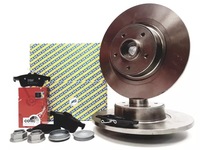 фото thumb №2, Snr гальмівні диски+ гальмівні колодки задня renault vel satis 300mm