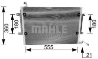фото thumb №2, Конденсатор кондиционера vw golf 3 vento