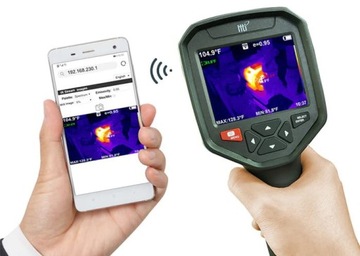 HTI HT-A10 256*192 WiFi Видеотепловизионная камера