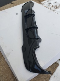 фото thumb №11, Дифузор e92 e93 накладка карбон блиск задня