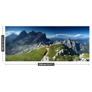 Fototapeta Lateks Alpy Słowenia 250x104 + KLEJ