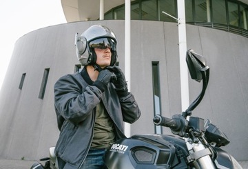 KASK MOTOCYKLOWY KASKI NOX STRATOS SKŁADANY 180°