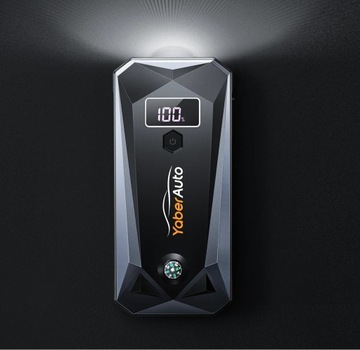 Мощный автомобильный стартер JUMP STARTER BOOSTER Powerbank 26800 мАч 4000 А