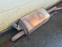 фото thumb №10, Renault twingo ii 1.2 труба вихлопна гасник 8200386236