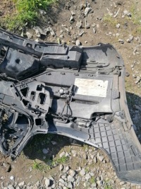 фото thumb №7, Mercedes x253 w253 lift glc бампер перед amg хром lekko przypalony