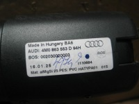 Шторка багажника audi q7 4m 4m0 рестайлінг  19r- 4m0863553d як нова 2025r. Оригінал, фото thumb