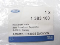 фото thumb №8, Коврики велюровые ford задняя galaxy 07- 1383100