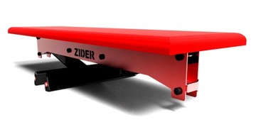 СКЛАДНАЯ прямая тренировочная скамья SOLID 450 кг RED