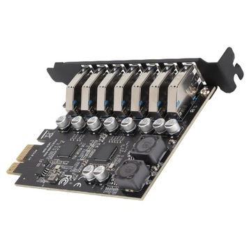 7-портовая плата расширения PCI 7-портовый USB 3.2 Gen1 5 Высокоскоростная передача
