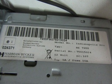 фото thumb №5, Радіо becker indianapolis pro be7955 kia magentis ii