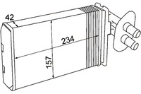 фото thumb №1, Hella отопитель vw transporter / caravelle iv 2.