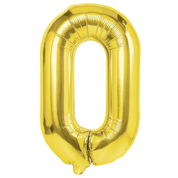Фольгированный шар №4, золотой цвет, 40 дюймов.