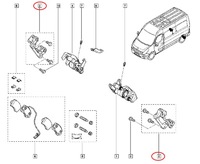 фото thumb №4, Скоба зажим зад master iii movano 2.3 dci brembo 2штуки