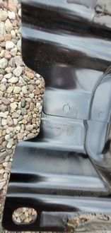 фото thumb №8, Обшивка блок двигателя порог правое ford transit custom lift 2017-