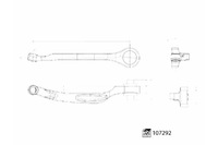 фото thumb №12, Рычаг mercedes klasa glk x204 350 204.956 2008.06- 2015.12 feb