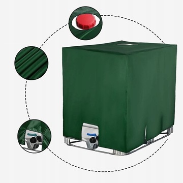 КРЫШКА ДЛЯ КОНТЕЙНЕРА ДЛЯ ВОДЫ IBC 1000 Л