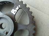 фото thumb №4, Колесо зубчасте вала розподільного валу renault clio ii 1,2b 8v