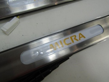 фото thumb №5, Micra k13 планки накладки пороговые комплект