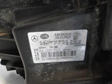 фото thumb №12, Mercedes sprinter 906 рестайлинг лампа левая правая h7 kpl