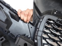 фото thumb №16, Jaguar f-pace lift 20- бампер перед передній sprysk pdc