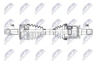 фото thumb №2, Привідний вал привідна перед лівий land rover discovery iii iv range rover iv 2004-