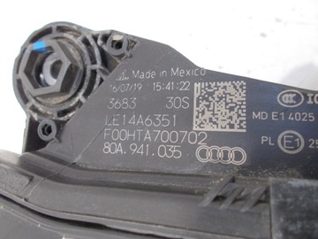 фото thumb №14, Audi q5 ii 80a 16-20 лампа передняя правая полный led org eu !!!