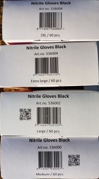Перчатки COLAD GLOVES нитриловые, черные, прочные, перчатки для мотомастерских, размер L