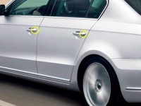 фото thumb №4, Заглушка накладка захист ручка замка двері задня ліва vw passat b6 b7 cc