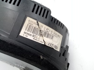 фото thumb №9, Audi a4 b6 спідометр  прилади спідометр 8e0920930r