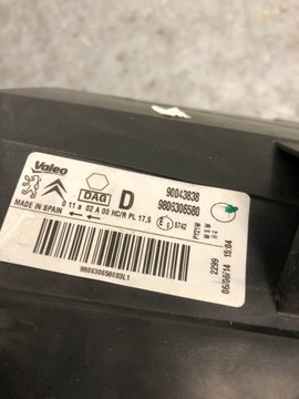 фото thumb №9, Лампа праві перед citroen berlingo ii 9806306580