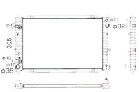 фото thumb №1, Nrf радіатор ford wody maverick tribute 3,0 v6 nr