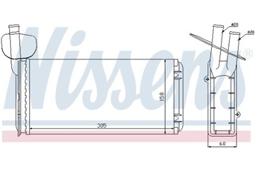 фото thumb №8, Отопитель обогрева кабины nissens 73965 pl dystrybucja
