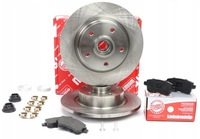 фото thumb №1, Тормозные диски тормозные колодки подшипник задняя renault fluence megane 3 master sport 260mm