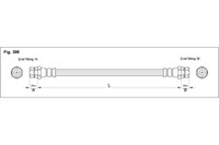 фото thumb №2, Шланг гальмівний skoda octavia 04 - зад starline