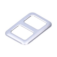 фото thumb №6, Рама кнопки причепи багажника заднього abs сріблястий оздоблення підходить