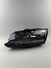 Купить Skoda fabia 3 рестайлинг  фара левая перед обычная led 6v1 фара европа  - идеальное состояние, фото thumb