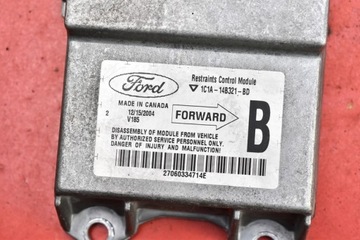 фото thumb №7, Модуль датчик подушка безпеки подушок 1c1a-14b321-bd ford transit 5 v 00-06
