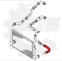 Esen skv 24skv072 шланг повітря наддувний Доставка, фото thumb