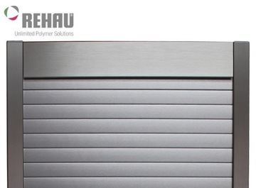 Жалюзи Rehau, мебельные рулонные шторы на заказ, INOX STEEL