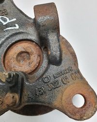 фото thumb №4, Ступица поворотный кулак левый перед smart fortwo ii 451 1.0 t a4513320101