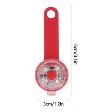 OBROŻA ŚWIECĄCA LED DLA PSA KOTA LAMPKA LED USB